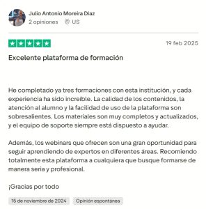 reseña Truspilot José Antonio Moreira