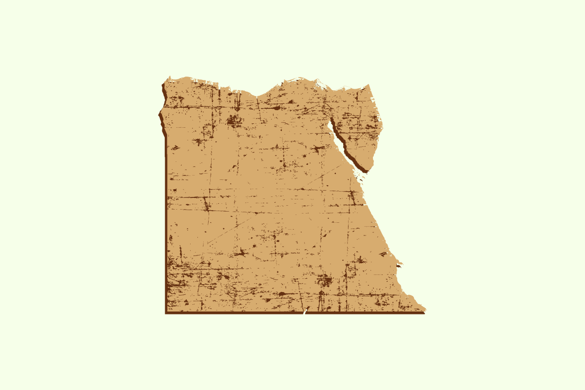 mapa del Antiguo Egipto